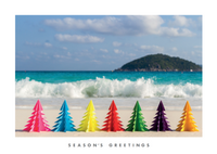NZ803 Beach Christmas - 70 cards SV1