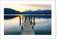 NZ003 Lake Sunset